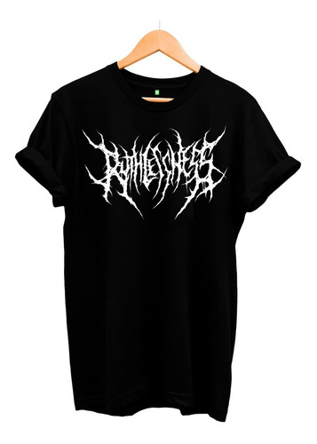 Remera Ruthlessness Aesthetic Otaku Goth Unisex