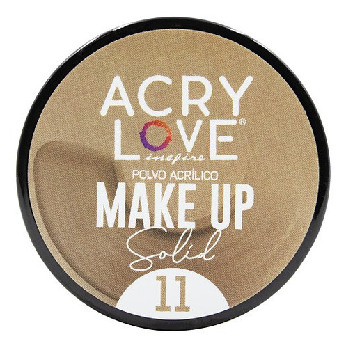 Acrylove - Polvos Acrilicos Uñas Make Up Solid 11 (56 Gr)