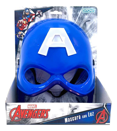 Mascara  Avengers Iron Man - Capitan  America Con Luz F