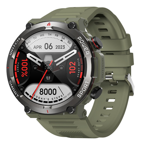 Reloj Smartwatch 1.96'' Hombre Inteligente Bluetooth Llamada