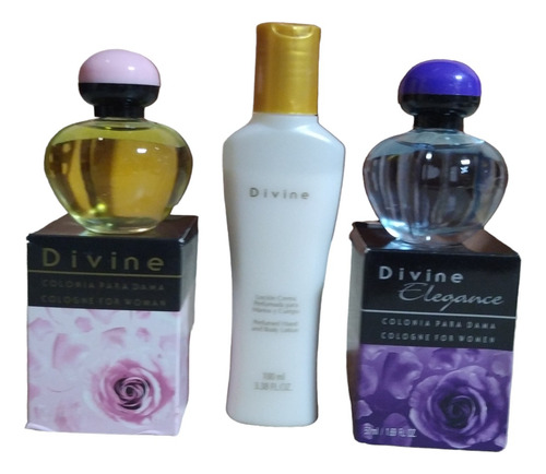 Divine,divine Elegance Colonia Y Crema P/cuerpo De Fuller
