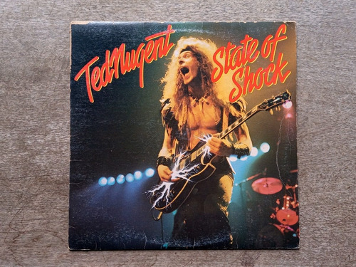 Disco Lp Ted Nugent - State Of Shock (1979) Canada R5