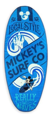 Toallón Toalla Mickey Tabla De Surf Disney Store 