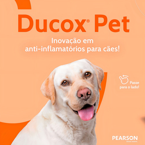 4 Ducox Pet 200mg Pearson Anti-inflamatório Cães - 10 Comp
