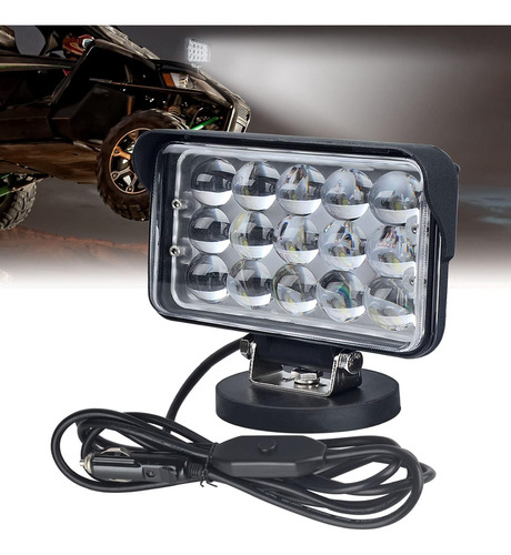 Luz Led Todoterreno Y Linterna De Camping Recargable