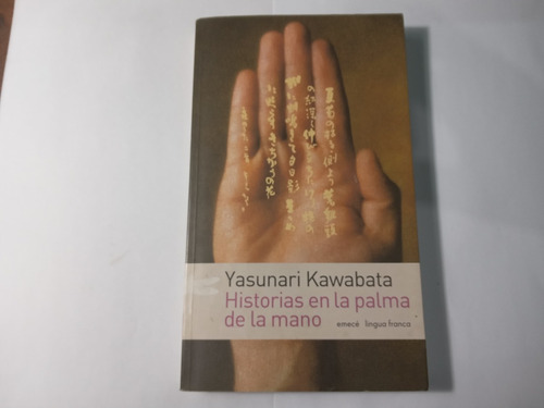 Libro Historias En La Palma De La Mano      Y.kawabata   