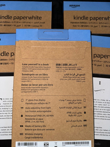 Kindle Paperwhite 12 Signature Edition 32g Negro (Usado)