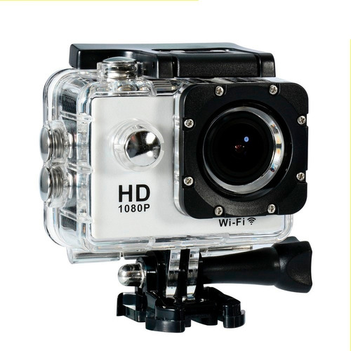 Camara Deportiva Sumergible Hd Wifi Auto Moto