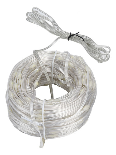 Cable De Cobre Led De 164 Pies Y 400 Led, Seguro De Bajo Vol