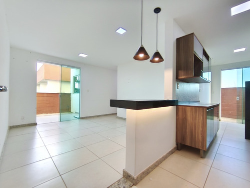 Apartamento Térreo Com Quintal - 3 Quartos Com Suíte - Bairro Planalto, Linhares - Es