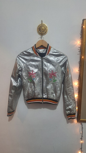 Campera De Cuero Ay Not Dead (Usado)