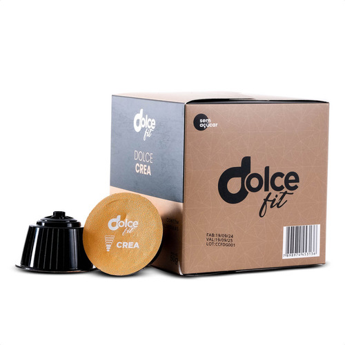Suplemento 10cps Dolce Fit Crea Café Creatina Monohidratada