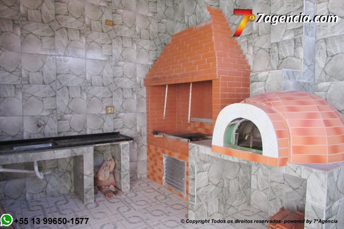 Imagem 6 de 16 de Casa Lado Praia 4dorms Churrasqueira Forno A Lenha Ch15