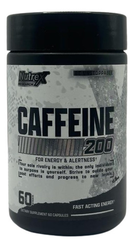 Cafeína Nutrex Lipo 6 Caffeine 200  (60 Cápsulas)