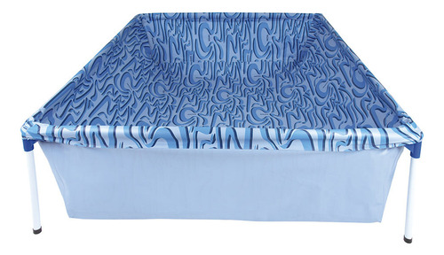 Pileta estructural rectangular Mor 001002 con capacidad de 1000 litros de 1.89m de largo x 1.26m de ancho azul diseño agua