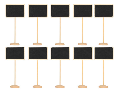 Tarjetas De Mesa Tipo Pizarra, 10 Unidades, Miniletreros De