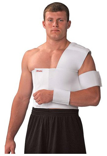 Hombreras De Soporte - Mueller Shoulder Brace Left, White, L