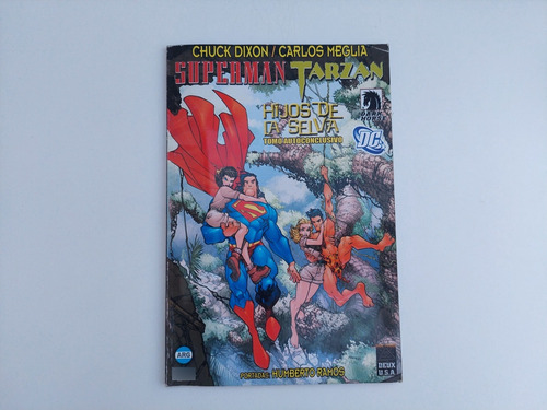Superman Tarzan Hijos De La Selva Dc Comic Tomo Autoconcluid