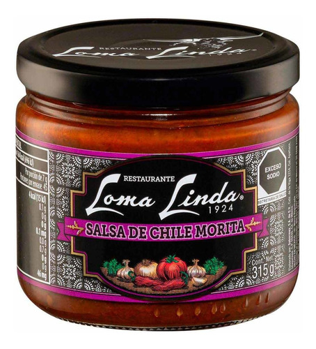 Salsa Loma Linda Chile Morita 315g