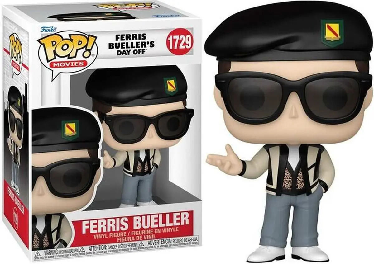 Figura Funko Pop Ferris Bueller 10.54 Cm Vinilo