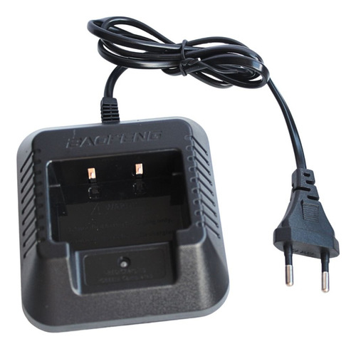 2 Base Carregador Baofeng De Rádio Ht Uv5r U-5ra Uv6r Bivolt