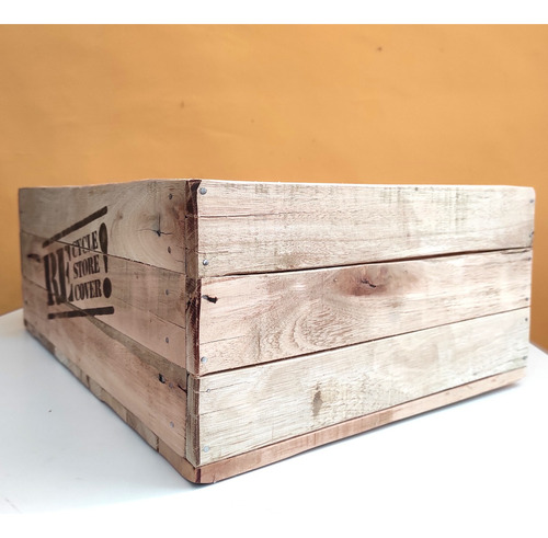 Cajón De Madera Rústico Y Ecológico 47x33x18 (Usado)