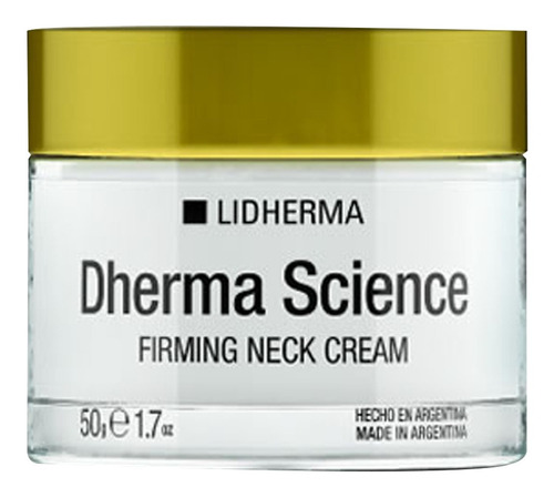 Crema Dherma Science Firming Cuello Y Esc Cream 50g Lidherma