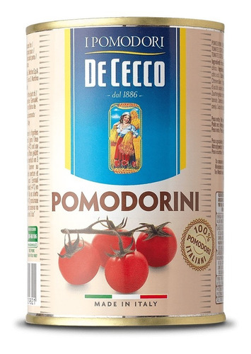 Salsa Pomodorini De Cecco Lata 400gr Tomate Italiano