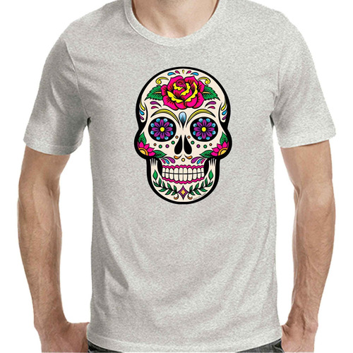 Remeras Hombre Día De Los Muertos México |de Hoy No Pasa| 8