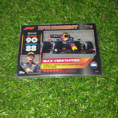 Cv Max Verstappen 2022 Topps Formula 1 Turbo Attack Epic