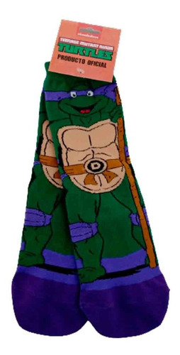 Medias Tortugas Ninja Donatello