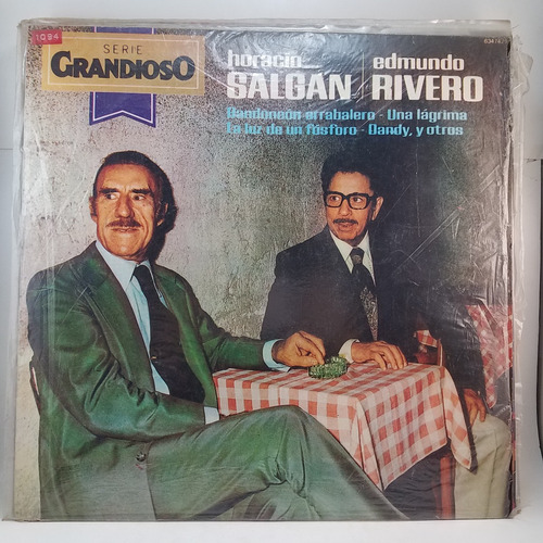 Horacio Salgan - Edmundo Rivero Vinilo Uruguay Tango Lp Ex