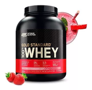 Gold Standard 100% Whey (5lbs) Strawberry Optimum Nutrition