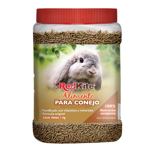 Alimento Para Conejo Redkite 1 Kg