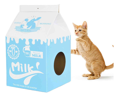Rascador Ke Woow Premium P Gato, Tipo Cartón Leche Colors LG Color Azul