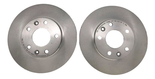 Par Disco Freio Dianteiro Duster 1.6 2012 Original Trw Varga