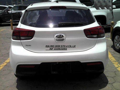 Imagen 4 de 13 de Kia Rio 2020 Aut 4 Cil 1.6 Lts H/b Eng $ 51,600