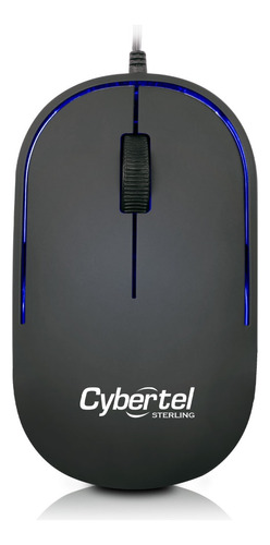 Mouse Optico Cybertel Sterling Alámbrico Usb Led Cyb M311