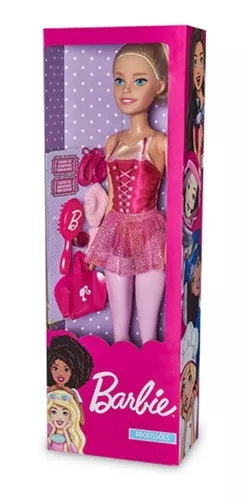 Boneca Barbie Eu Quero Ser Bailarina Morena Da Mattel Gjl58