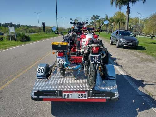Imagen 17 de 17 de Trailer Para Motos , Cuatriciclos, Basculante Batea