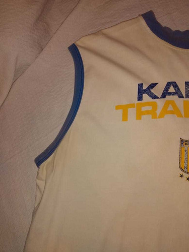 Imagen 5 de 10 de Rosario Central Musculosa De Entrenamiento Marca Kappa
