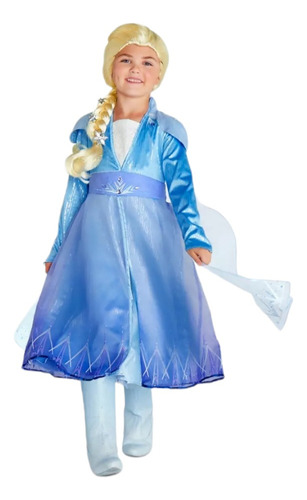 Disfraz Vestido Princesa Elsa Frozen 2 Disney Importado Usa