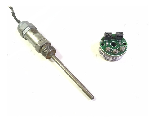 Sensor De Temperatura Pt100 0-150ºc Saída 0-10vcc Mrt-0403l (Usado)