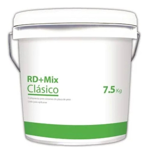 Pasta Para Juntas De Tablaroca Rd+mix Clásico 7.5 Kg Plaka