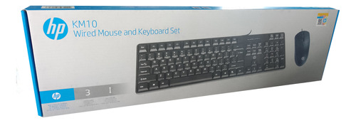 Combo Kit Teclado Y Mouse Hp Computadora Laptop Dvr Usb