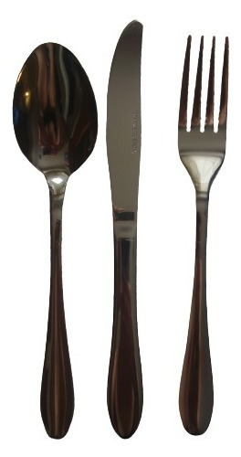 Juego De Cubiertos Elegante Tenedor Cuchara Cuchillo 