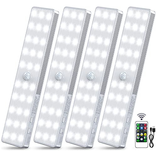 Luces De Armario Led, 30 Led, Recargable, Regulable, Lu...