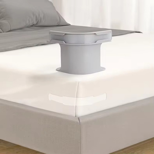 Sujeta Sabanas Pack X4 | Soporte Traba Para Sabanas Firmes Gris Claro