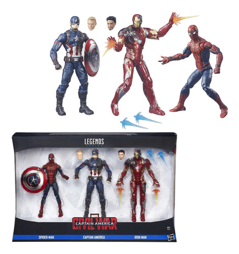 Capitán América Spider-Man Iron Man Marvel Civil War