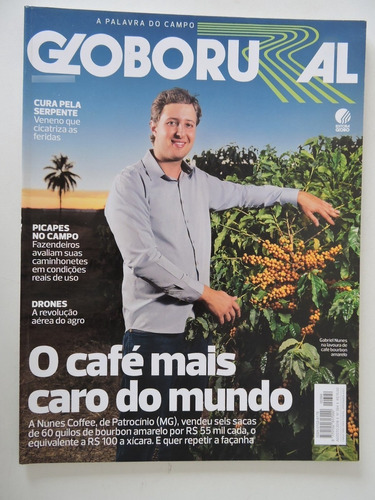 Globo Rural #394 Ago/2018 O Café Mais Caro Do Mundo